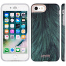 IPHONE SE (2020)/ 8 /7  ANIMAL FUR DESIGN MATTED TPU CASE - GREEN FAIRY
