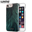 IPHONE SE (2020)/ 8 /7  ANIMAL FUR DESIGN MATTED TPU CASE - GREEN FAIRY