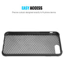 INFINITY SERIES BACK COVER CASE FOR IPHONE SE (2020)/8/7/6 (COMBO PIECE) - BLACK