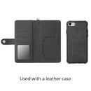 INFINITY SERIES BACK COVER CASE FOR IPHONE SE (2020)/8/7/6 (COMBO PIECE) - BLACK