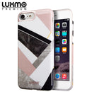 IPHONE 8 MARBLE SHINE DESIGN UV COATED TPU CASE