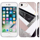IPHONE 8 MARBLE SHINE DESIGN UV COATED TPU CASE