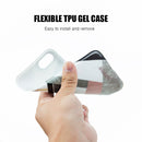 IPHONE 8 MARBLE SHINE DESIGN UV COATED TPU CASE