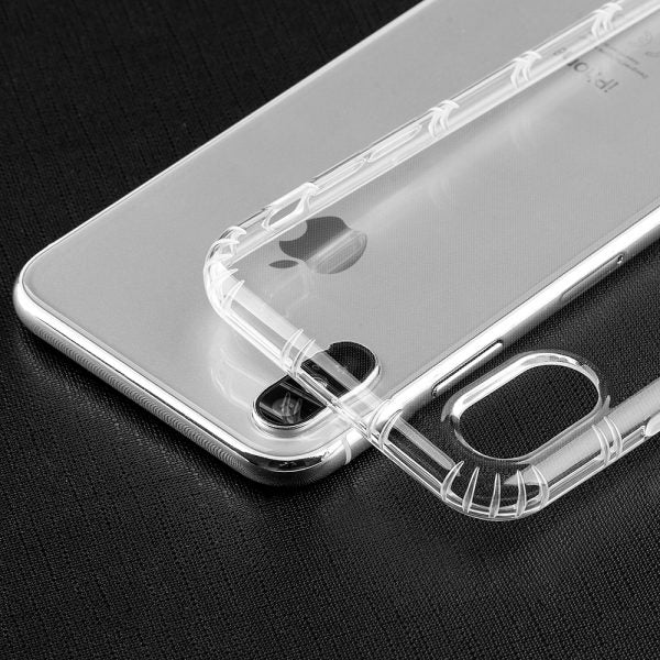 FOR IPHONE XS / X SHOCKPROOF CRYSTAL TPU CASE CLEAR