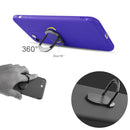 FOR IPHONE 8 / 7 THE SURPLUS SOFT TPU CASE WITH MAGNET RING STAND - BLUE