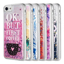 IPHONE SE(2020)/8/7/6 WATERFALL LIQUID SPARKLING QUICKSAND CASE-ROMANCE IN PARIS