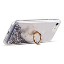IPHONE SE (2020)/8/7/6 WATERFALL RING LIQUID SPARKLING QUICKSAND CASE