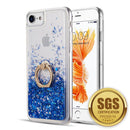 IPHONE SE (2020)/8/7/6 WATERFALL RING LIQUID SPARKLING QUICKSAND CASE