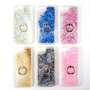 IPHONE SE (2020)/8/7/6 WATERFALL RING LIQUID SPARKLING QUICKSAND CASE