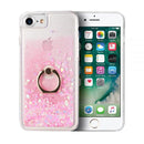 IPHONE SE (2020)/8/7/6 WATERFALL RING LIQUID SPARKLING QUICKSAND CASE