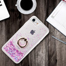 IPHONE SE (2020)/8/7/6 WATERFALL RING LIQUID SPARKLING QUICKSAND CASE
