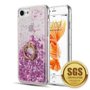 IPHONE SE (2020)/8/7/6 WATERFALL RING LIQUID SPARKLING QUICKSAND CASE