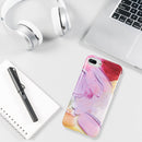 IPHONE 8/7/6 PLUS ARTISTRY COLLECTION MARBLE TPU CASE GLITTER - PAINTERS DREAM