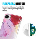 IPHONE 8/7/6 PLUS ARTISTRY COLLECTION MARBLE TPU CASE GLITTER - PAINTERS DREAM