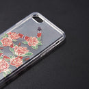 IPHONE 8/7/6 PLUS THE EYE CANDY CAPSULE COLLECTION TRANSPARENT - SNAKE & ROSES