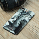 IPHONE 8 PLUS MARBLICIOUS COLLECTION  BLACK MARBLE SHINE DESIGN UV COATED CASE
