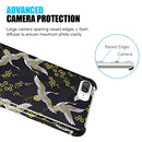 IPHONE 8 PLUS UV COATED TPU CASE WITH FULL COVER PRINTED DESIGN-JAPANESE CRANE