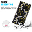 IPHONE 8 PLUS UV COATED TPU CASE WITH FULL COVER PRINTED DESIGN-JAPANESE CRANE