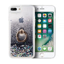 IPHONE 8 / 7 / 6 PLUS THE WATERFALL RING LIQUID SPARKLING QUICKSAND CASE
