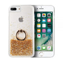 IPHONE 8 / 7 / 6 PLUS THE WATERFALL RING LIQUID SPARKLING QUICKSAND CASE