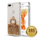 IPHONE 8 / 7 / 6 PLUS THE WATERFALL RING LIQUID SPARKLING QUICKSAND CASE