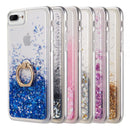 IPHONE 8 / 7 / 6 PLUS THE WATERFALL RING LIQUID SPARKLING QUICKSAND CASE