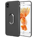 APPLE IPHONE X XS THE SURPLUS SOFT TPU CASE ROTATABLE RING STAND MAGNETIC BLACK