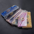 FOR IPHONE XR THE WATERFALL RING LIQUID SPARKLING QUICKSAND  CASE