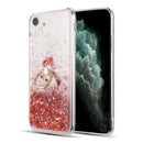 FOR IPHONE XR THE WATERFALL RING LIQUID SPARKLING QUICKSAND  CASE