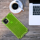 HONEYCOMB CRYSTAL CLEAR SHOCK ABSORPTION BUMPER  CASE IPHONE 11