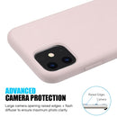 SIMPLEMADE SLIM LIQUID SILICONE BACK COVER CASE FOR IPHONE 11