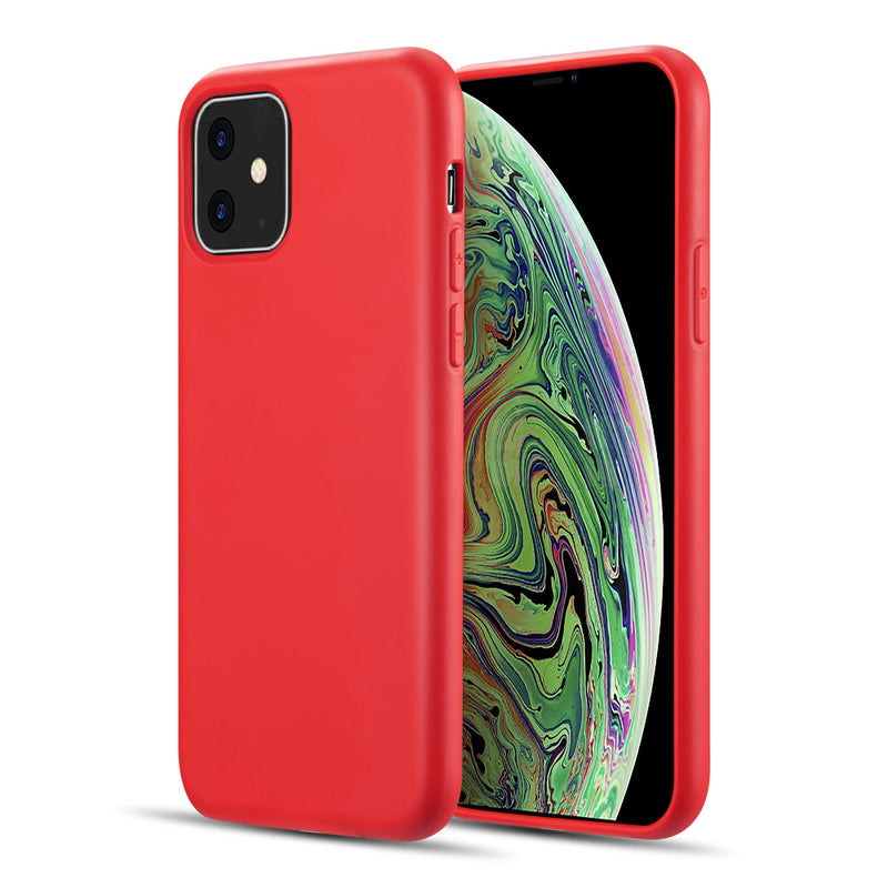 SIMPLEMADE SLIM LIQUID SILICONE BACK COVER CASE FOR IPHONE 11