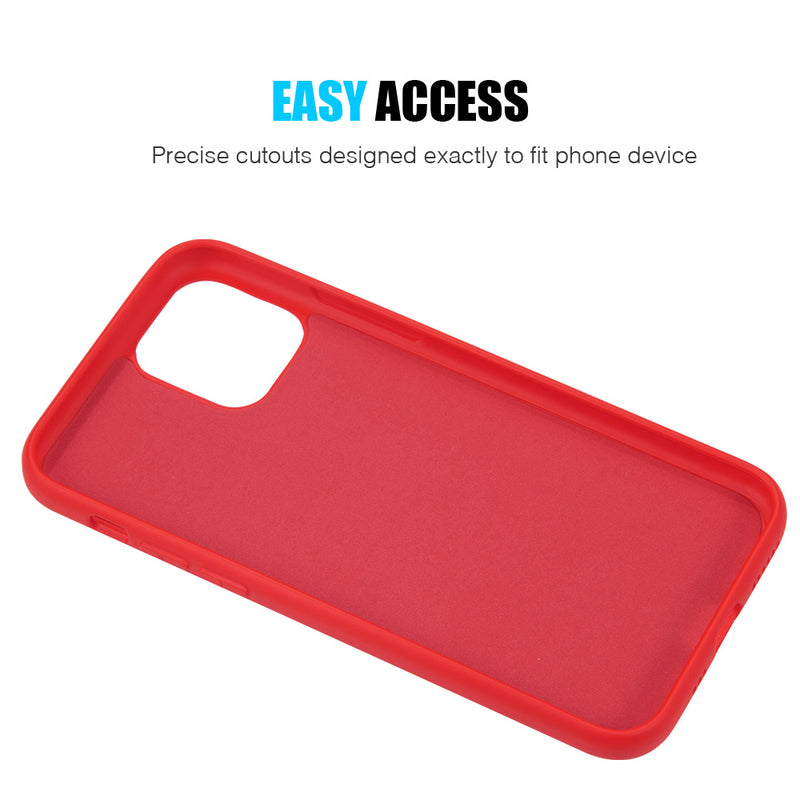 SIMPLEMADE SLIM LIQUID SILICONE BACK COVER CASE FOR IPHONE 11