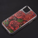 WATERFALL LIQUID SPARKLING QUICKSAND TPU CASE FOR IPHONE 11