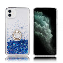 THE WATERFALL RING LIQUID SPARKLING QUICKSAND TPU CASE FOR IPHONE 11