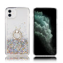 THE WATERFALL RING LIQUID SPARKLING QUICKSAND TPU CASE FOR IPHONE 11