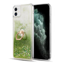 THE WATERFALL RING LIQUID SPARKLING QUICKSAND TPU CASE FOR IPHONE 11