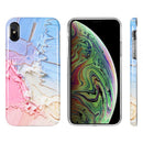ARTISTRY FULL COVERAGE IMD MARBLE  CASE GLITTER FOR IPHONE XS / X