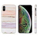ARTISTRY FULL COVERAGE IMD MARBLE  CASE GLITTER FOR IPHONE XS / X