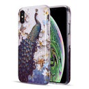 ARTISTRY FULL COVERAGE IMD MARBLE  CASE GLITTER FOR IPHONE XS / X
