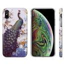 ARTISTRY FULL COVERAGE IMD MARBLE  CASE GLITTER FOR IPHONE XS / X