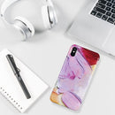 ARTISTRY FULL COVERAGE IMD MARBLE  CASE GLITTER FOR IPHONE XS / X