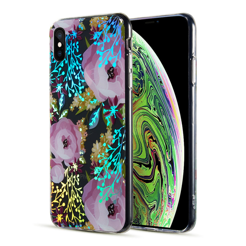 THE DECORATION SERIES DUAL IMD WITH HOLOGRAPHIC PRINTING IPHONE XS / X - DESIGN 001