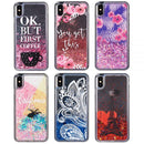 THE WATERFALL LIQUID SPARKLING QUICKSAND  CASE FOR IPHONE XS MAX