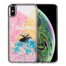 THE WATERFALL LIQUID SPARKLING QUICKSAND  CASE FOR IPHONE XS MAX