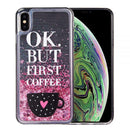 THE WATERFALL LIQUID SPARKLING QUICKSAND  CASE FOR IPHONE XS MAX