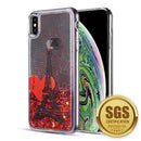 THE WATERFALL LIQUID SPARKLING QUICKSAND  CASE FOR IPHONE XS MAX