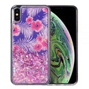 THE WATERFALL LIQUID SPARKLING QUICKSAND  CASE FOR IPHONE XS MAX