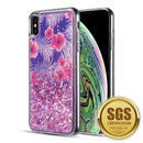 THE WATERFALL LIQUID SPARKLING QUICKSAND  CASE FOR IPHONE XS MAX