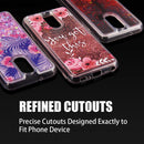 LG Q7 / LG Q7+ WATERFALL LIQUID SPARKLING QUICKSAND  CASE